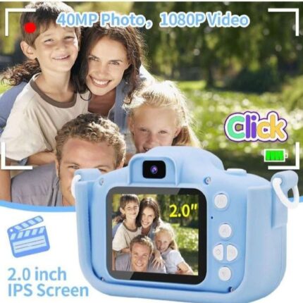 Children's cartoon cat dual digital mini with video recording filter for children's camera