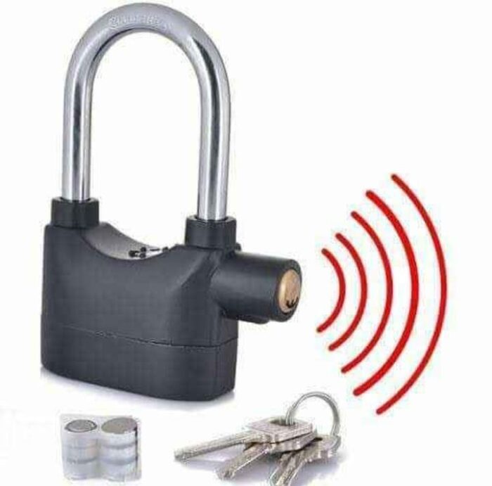 Alarm security lock