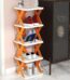 Multifunctional 5 layer shoe rack