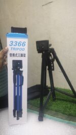 Tripod 3366 For Camera stand With phone Holder