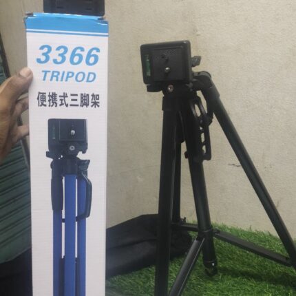 Tripod 3366 For Camera stand With phone Holder