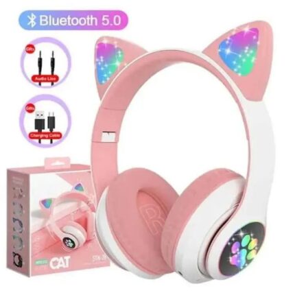 Cat Ear RGB Wireless Headphone STN-28